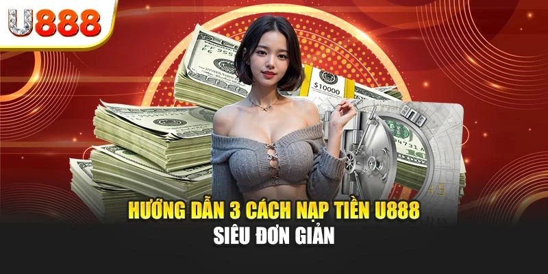 Hướng dẫn 3 cách nạp tiền U888 siêu đơn giản