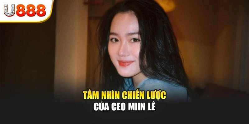 Tầm nhìn chiến lược của CEO Miin Lê